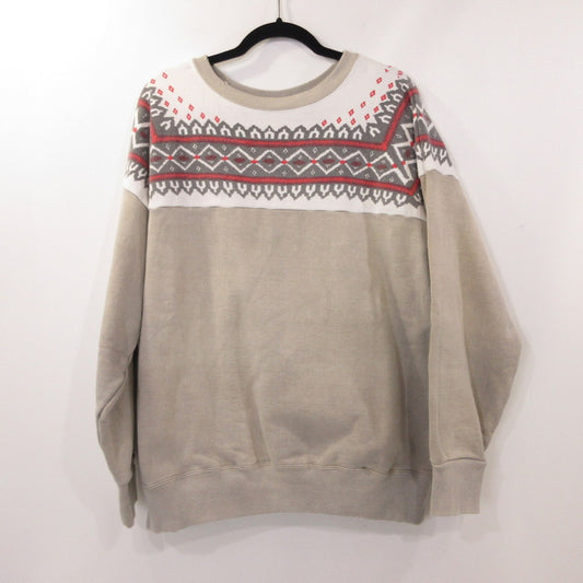 【中古】BOWWOW | バウワウ SNOW FLAKE SWEAT SHIRTS スウェット BW2302-SFSS サイズ：L