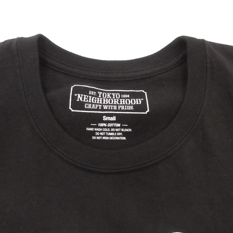 【中古】NEIGHBORHOOD | ネイバーフッド MDCM EX/C-TEE.SS 半袖Ｔシャツ 201PCMXN-ST01S 2020S/S ブラック サイズ：S