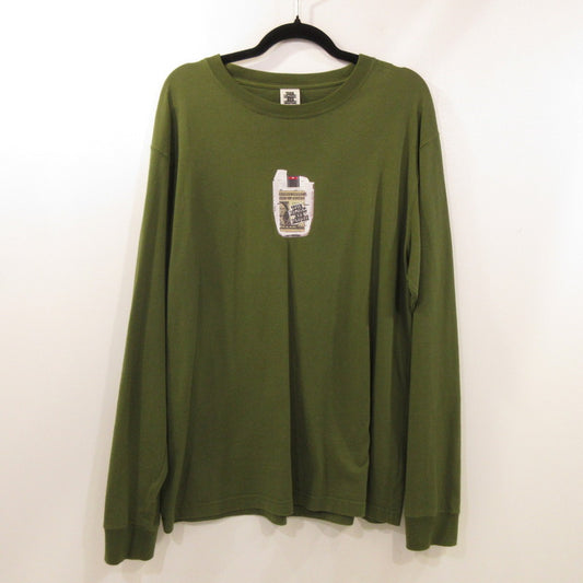 【中古】BlackEyePatch | ブラックアイパッチ PACK IN THE POCKET L/S TEE 長袖Ｔシャツ BEPFW24LT18 オリーブ サイズ：L