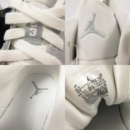 【中古】NIKE | ナイキ WMNS AIR JORDAN 1 LOW WHITE/WOLF GREY-ALUMINUM スニーカー DC0774-105 2024S/S グレー 27.5cm