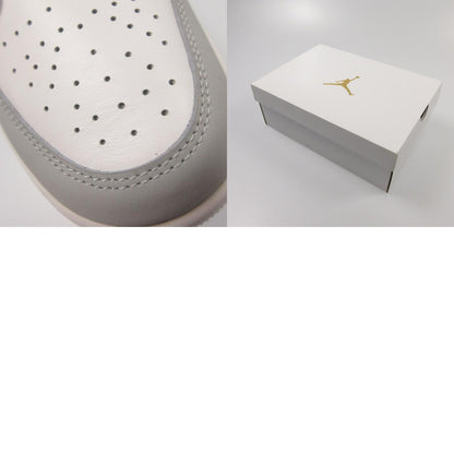 【中古】NIKE | ナイキ WMNS AIR JORDAN 1 LOW WHITE/WOLF GREY-ALUMINUM スニーカー DC0774-105 2024S/S グレー 27.5cm