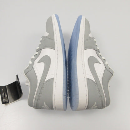 【中古】NIKE | ナイキ WMNS AIR JORDAN 1 LOW WHITE/WOLF GREY-ALUMINUM スニーカー DC0774-105 2024S/S グレー 27.5cm