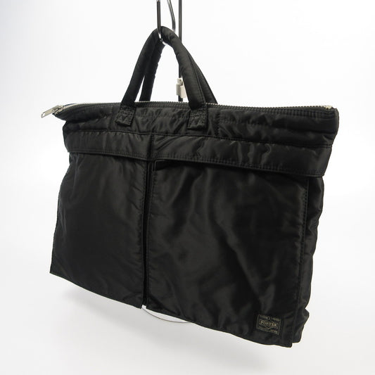 【中古】PORTER | ポーター TANKER SHORT HELMETBAG ハンドバッグ 622-78330 ブラック