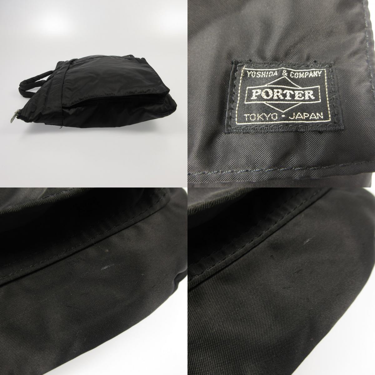 【中古】PORTER | ポーター TANKER SHORT HELMETBAG ハンドバッグ 622-78330 ブラック