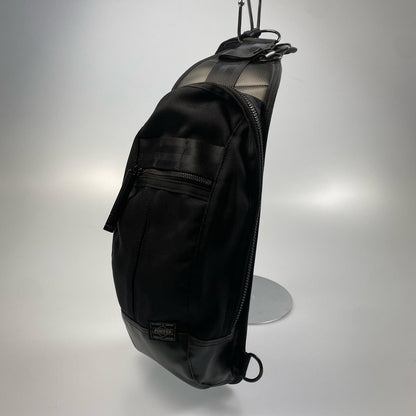 【中古】PORTER | ポーター HEAT ボディバッグ 703-08000 ブラック