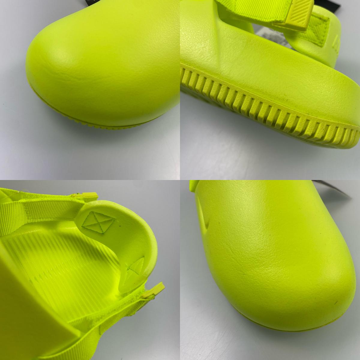 【中古】NIKE | ナイキ Calm Mule 'Volt' サンダル FD5130-700 イエロー 24cm