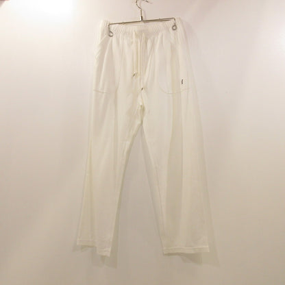 【中古】HOLLYWOOD RANCH MARKET | ハリウッドランチマーケット ストレッチフライス 9.5oz イージーパンツ パンツ 1015124 ホワイト サイズ：2