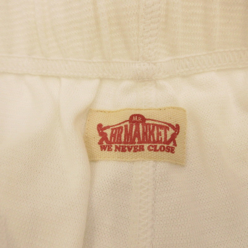 【中古】HOLLYWOOD RANCH MARKET | ハリウッドランチマーケット ストレッチフライス 9.5oz イージーパンツ パンツ 1015124 ホワイト サイズ：2