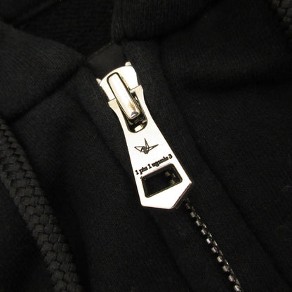 【中古】1 PIU 1 UGUALE 3 | ウノピュウノウグァーレトレ BASIC PARKA パーカー MRB239-CTU138 ブラック サイズ：4