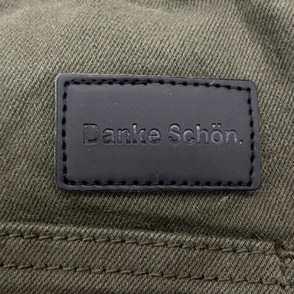 【中古】Danke Schon | ダンケシェーン STRETCH TWILL FLAP POCKET PANTS パンツ 23A-PTL033-DS W:32 カーキ