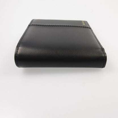 【中古】Paul Smith | ポール・スミス シグネチャーストライプインバーテッド 二つ折り財布 813025 ブラック