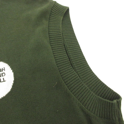【中古】 MOON VEST ベスト RSM-24090 オリーブ サイズ：L