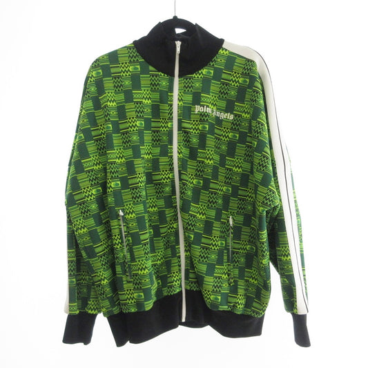 【中古】Palm Angels | パームエンジェルス ジャージ PMBD014S19519001 国内正規品　2019S/S グリーン サイズ：M