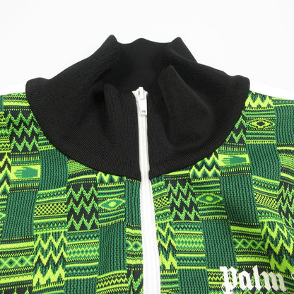 【中古】Palm Angels | パームエンジェルス ジャージ PMBD014S19519001 国内正規品　2019S/S グリーン サイズ：M