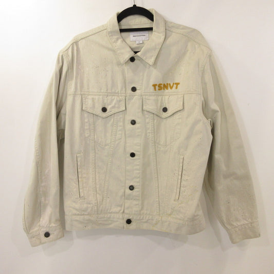 【中古】thisisneverthat | ディスイズネバーザット TSNVT Trucker Jacket デニム TN241WOWLS06 アイボリー サイズ：M