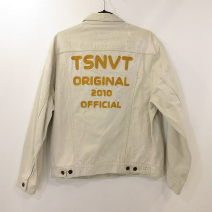 【中古】thisisneverthat | ディスイズネバーザット TSNVT Trucker Jacket デニム TN241WOWLS06 アイボリー サイズ：M