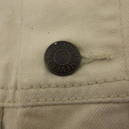 【中古】thisisneverthat | ディスイズネバーザット TSNVT Trucker Jacket デニム TN241WOWLS06 アイボリー サイズ：M