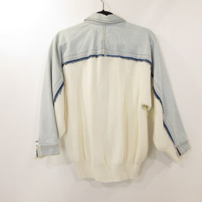 【中古】DIESEL | ディーゼル M-COMBY ニットミックスデニムジャケット デニム 00SH8P0WAWR サイズ：XS