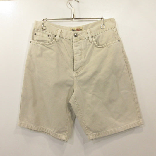 【中古】STUSSY | ステューシー BIG OL' SHORT WASHED CANVAS ショートパンツ 112277 グレー サイズ：30