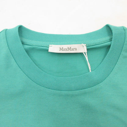 【中古】MAX MARA | マックスマーラ VALID SIDE POCKET T-SHIRT 半袖Ｔシャツ 2319410232600 グリーン サイズ：M