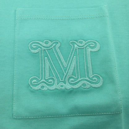 【中古】MAX MARA | マックスマーラ VALID SIDE POCKET T-SHIRT 半袖Ｔシャツ 2319410232600 グリーン サイズ：M