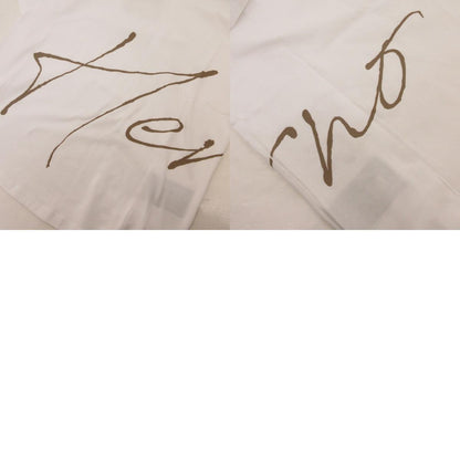 【中古】Herno | ヘルノ 手描き風ロゴプリントTシャツ 半袖Ｔシャツ JG000178D ホワイト サイズ：42