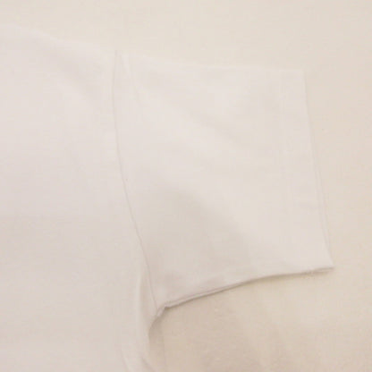 【中古】Herno | ヘルノ 手描き風ロゴプリントTシャツ 半袖Ｔシャツ JG000178D ホワイト サイズ：42
