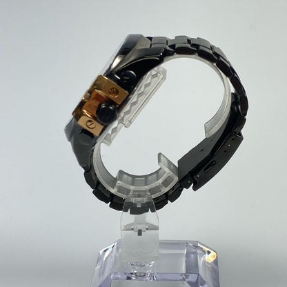 【中古】DIESEL | ディーゼル MEGA CHIEF 腕時計 DZ-4309 アナログクォーツ ブラック