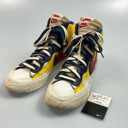 【中古】NIKE | ナイキ BLAZER MID/SACAI スニーカー BV0072-700 2019S/S 28.5cm マルチカラー 28.5cm