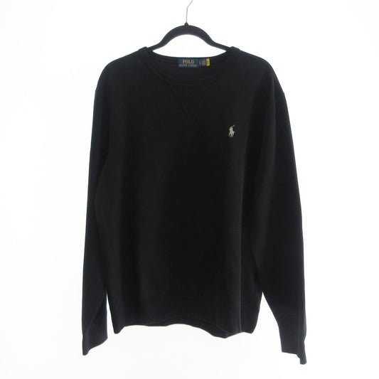 【中古】POLO RALPH LAUREN | ポロ・ラルフローレン スウェット ブラック サイズ：L