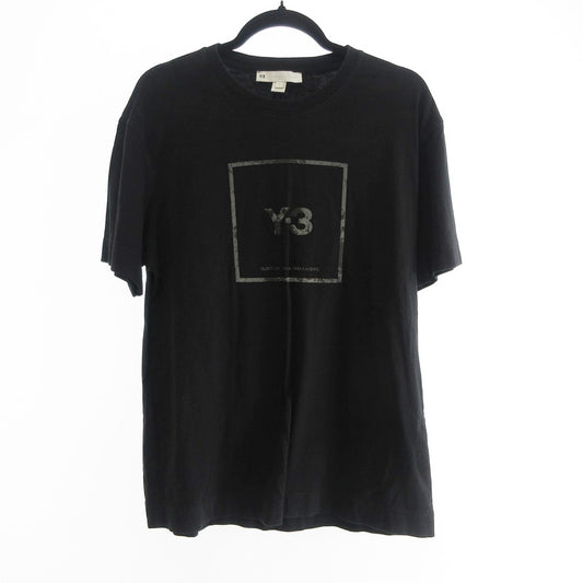 【中古】Y-3 | ワイスリー スクエアラベルロゴ Tシャツ 半袖Ｔシャツ GV6060 ブラック サイズ：M