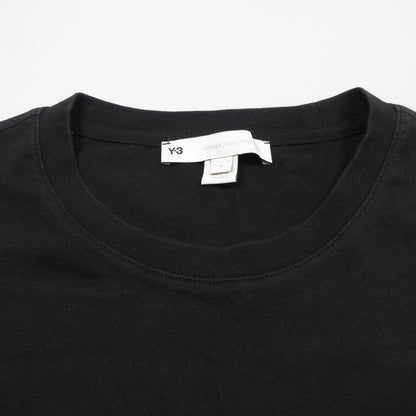 【中古】Y-3 | ワイスリー スクエアラベルロゴ Tシャツ 半袖Ｔシャツ GV6060 ブラック サイズ：M