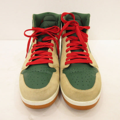 【中古】NIKE | ナイキ AIR JORDAN 1.5 RETRO HIGH スニーカー 768861-206 グリーン 27cm