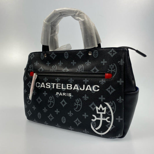 【中古】CASTEL BAJAC | カステルバジャック Sacha ハンドバッグ 048521 ブラック