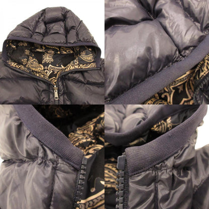 【中古】MONCLER | モンクレール FREVILLE ダウンジャケット 1A00015 国内正規品　ﾘﾊﾞｰｼﾌﾞﾙ ネイビー サイズ：3