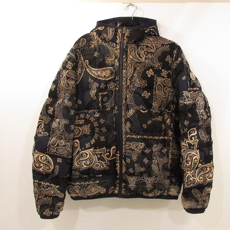 【中古】MONCLER | モンクレール FREVILLE ダウンジャケット 1A00015 国内正規品　ﾘﾊﾞｰｼﾌﾞﾙ ネイビー サイズ：3