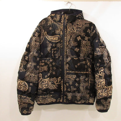 【中古】MONCLER | モンクレール FREVILLE ダウンジャケット 1A00015 国内正規品　ﾘﾊﾞｰｼﾌﾞﾙ ネイビー サイズ：3