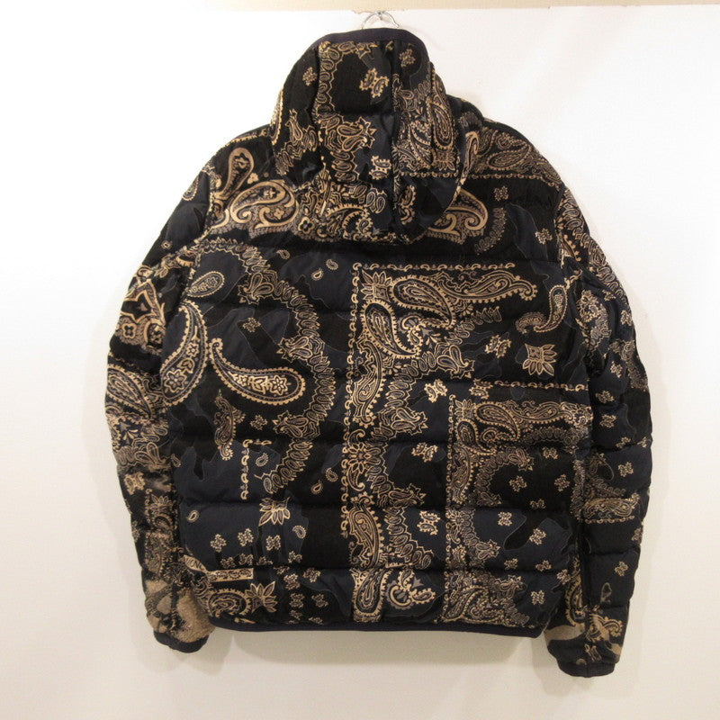 【中古】MONCLER | モンクレール FREVILLE ダウンジャケット 1A00015 国内正規品　ﾘﾊﾞｰｼﾌﾞﾙ ネイビー サイズ：3