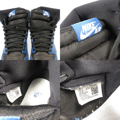 【中古】NIKE | ナイキ AIR JORDAN 1 RETRO HIGH OG Dark Marina Blue スニーカー 555088-404 ブルー 26.5cm