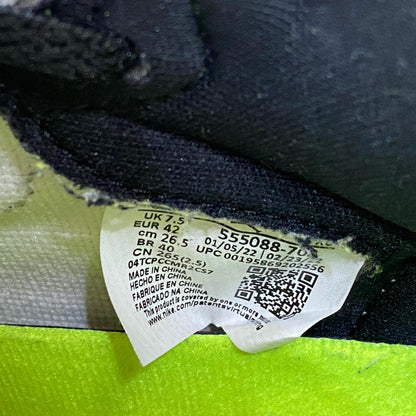 【中古】NIKE | ナイキ Air Jordan 1 High OG Volt/Visionaire スニーカー 555088-702 2022S/S 26.5cm ライトグリーン 26.5cm