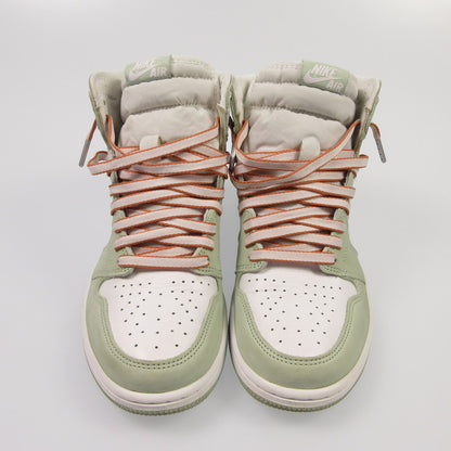 【中古】NIKE | ナイキ WMNS AIR JORDAN 1 RETRO HIGH OG SEAFOAM GREEN スニーカー CD0461-002 2021A/W　 ライトグリーン 27.5cm