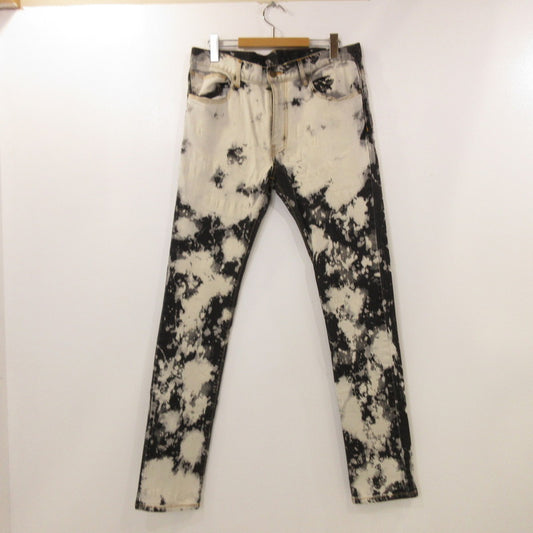 【中古】LEFLAH | レフラー ブリーチスキニーデニム デニムパンツ サイズ：XXL