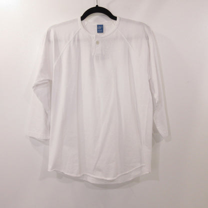 【中古】Good On | グッドオン ワンボタンベースボールTシャツ 半袖Ｔシャツ GOLT1505C ホワイト サイズ：M