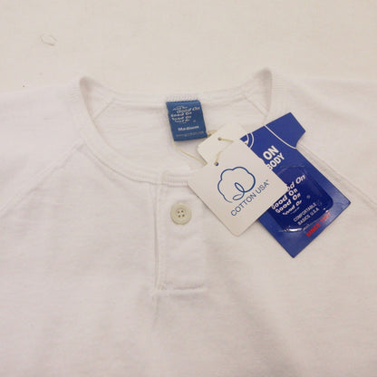 【中古】Good On | グッドオン ワンボタンベースボールTシャツ 半袖Ｔシャツ GOLT1505C ホワイト サイズ：M