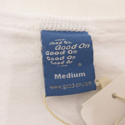 【中古】Good On | グッドオン ワンボタンベースボールTシャツ 半袖Ｔシャツ GOLT1505C ホワイト サイズ：M