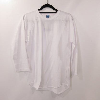 【中古】Good On | グッドオン ベースボールTシャツ 半袖Ｔシャツ GOLT-601 ホワイト サイズ：M