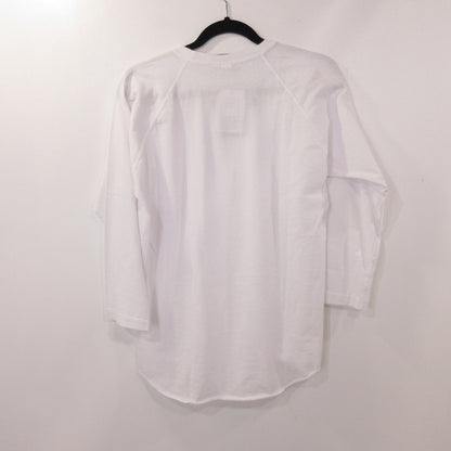 【中古】Good On | グッドオン ベースボールTシャツ 半袖Ｔシャツ GOLT-601 ホワイト サイズ：M