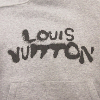 【中古】LOUIS VUITTON | ルイ・ヴィトン NEON WORKING MAN HOODIE パーカー RM212 UYR HLY68W グレー サイズ：S