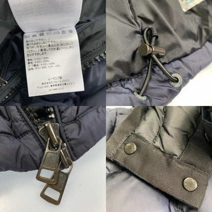 【中古】MONCLER | モンクレール MORANDIERES ダウンジャケット D20914131805 国内正規品 2018A/W サイズ:0 ネイビー