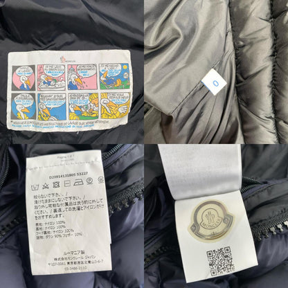 【中古】MONCLER | モンクレール MORANDIERES ダウンジャケット D20914131805 国内正規品 2018A/W サイズ:0 ネイビー